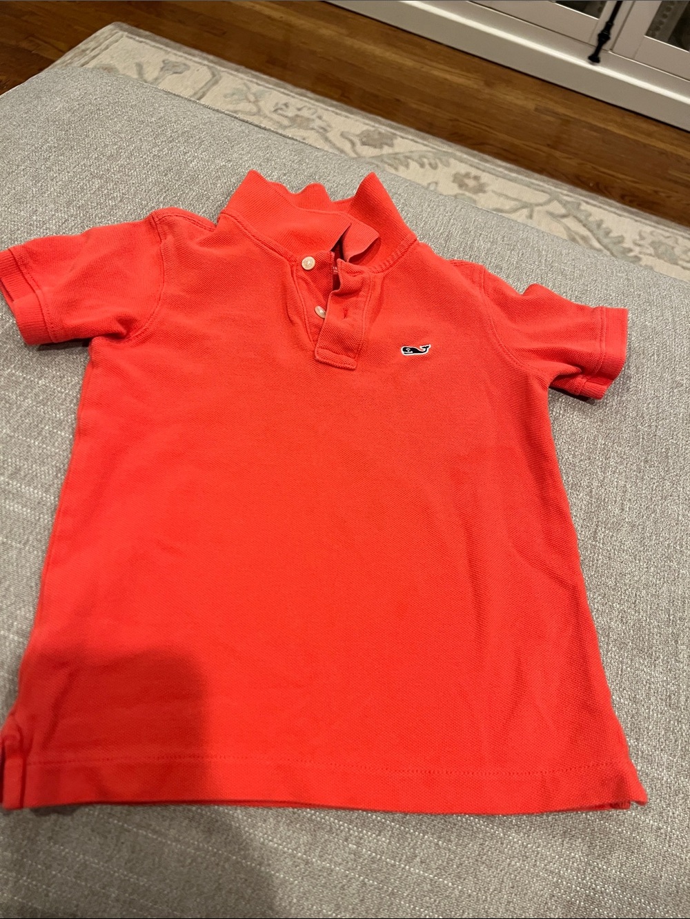 Vineyard Vines Kids Coral Polo Shirt